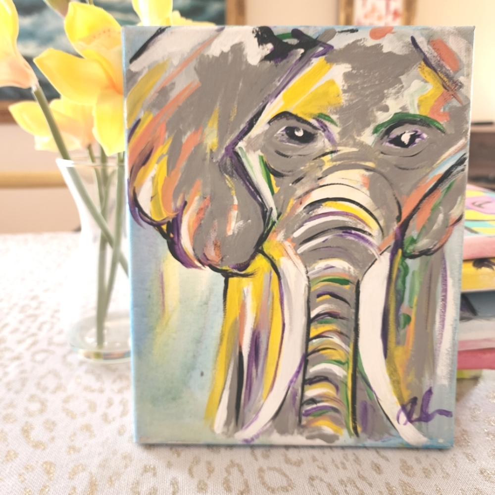 Small Elephant Painting